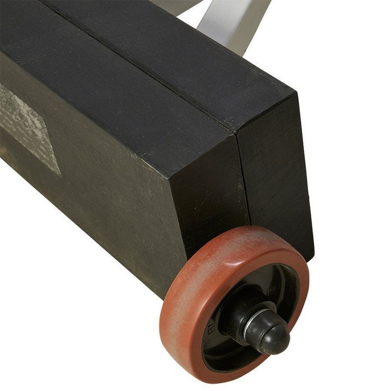 Badmintonstativ, frittstående med hjul.